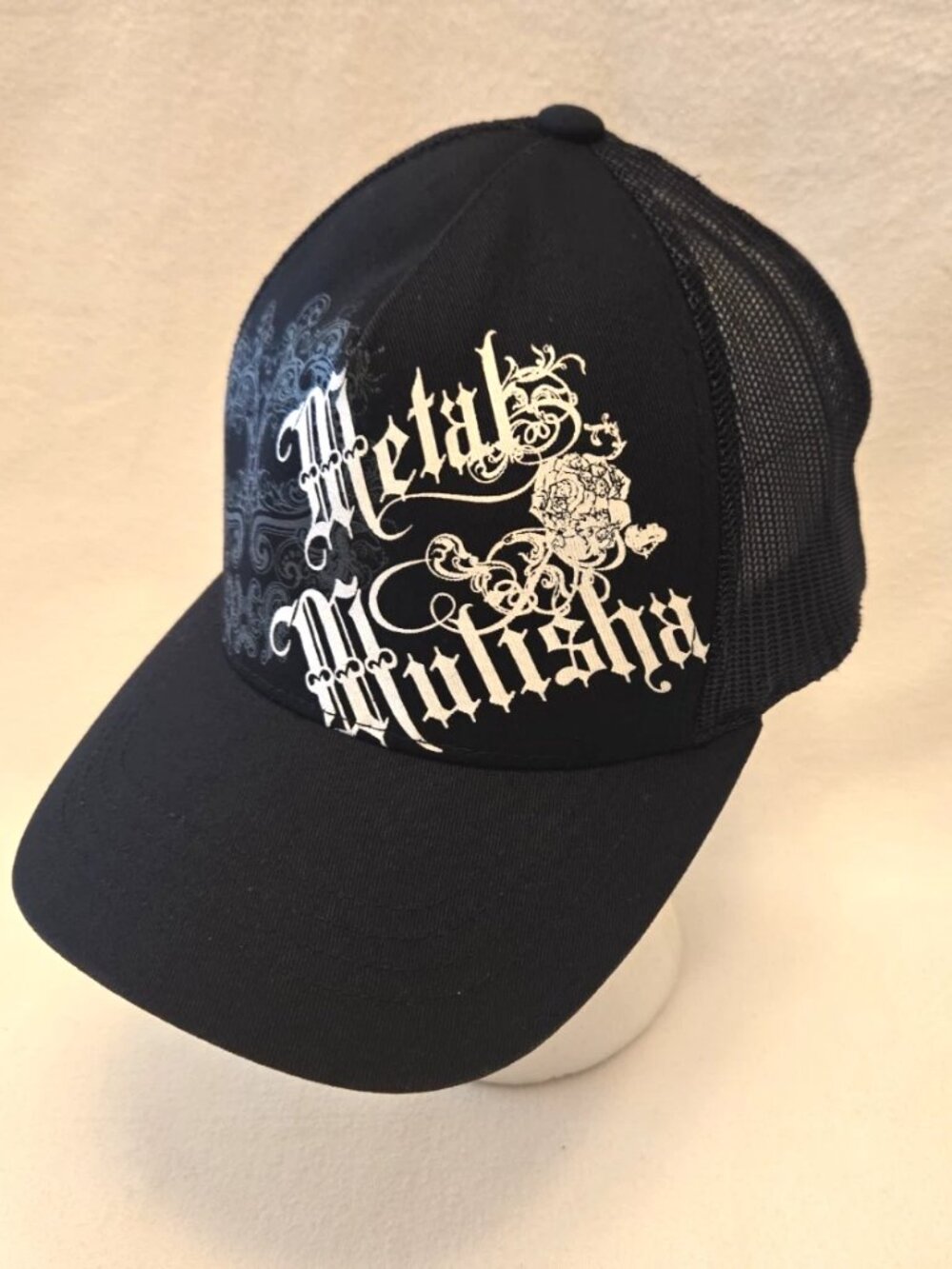 METAL MULISHA Logo. Adjustable Snap Back Mens Black Baseball Cap. * NWOT *